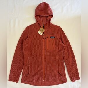 Patagonia R1 Air Full-Zip Hoody Women's Size M NWT POTTERS RED